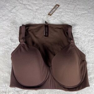 Skims Women's Fits Everybody Full Coverage Back Smoother Bra Cocoa Brown 34D NWT